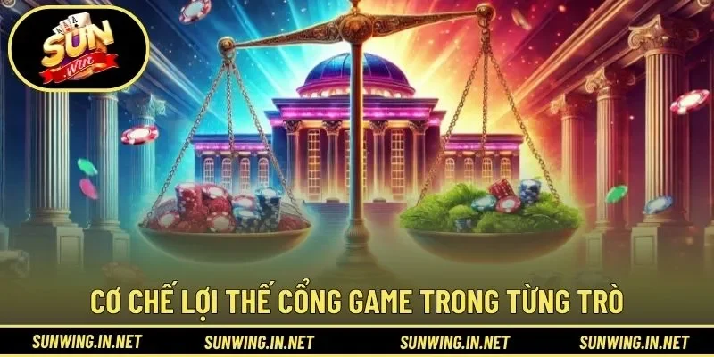 Cơ chế lợi thế cổng game trong từng trò tại SUNWIN